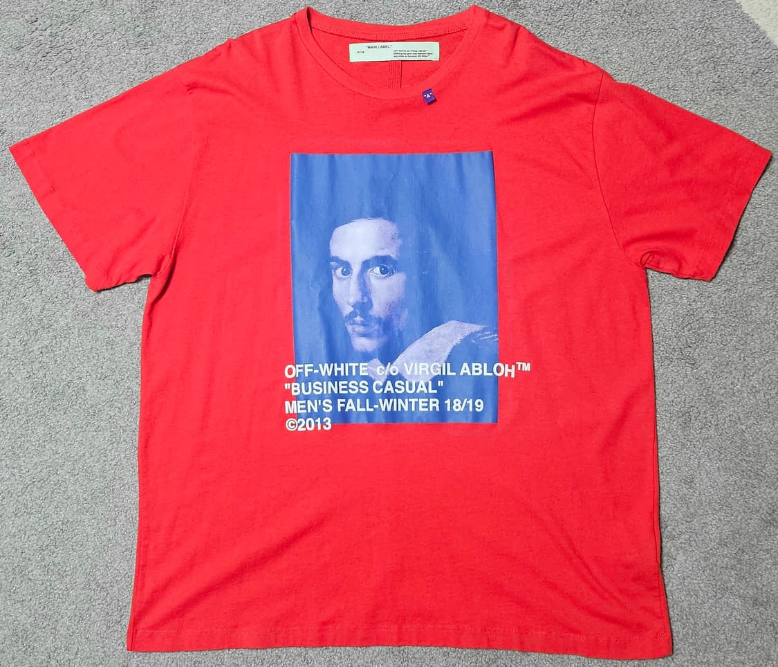 오프화이트 베르니니 티셔츠 상품이미지1