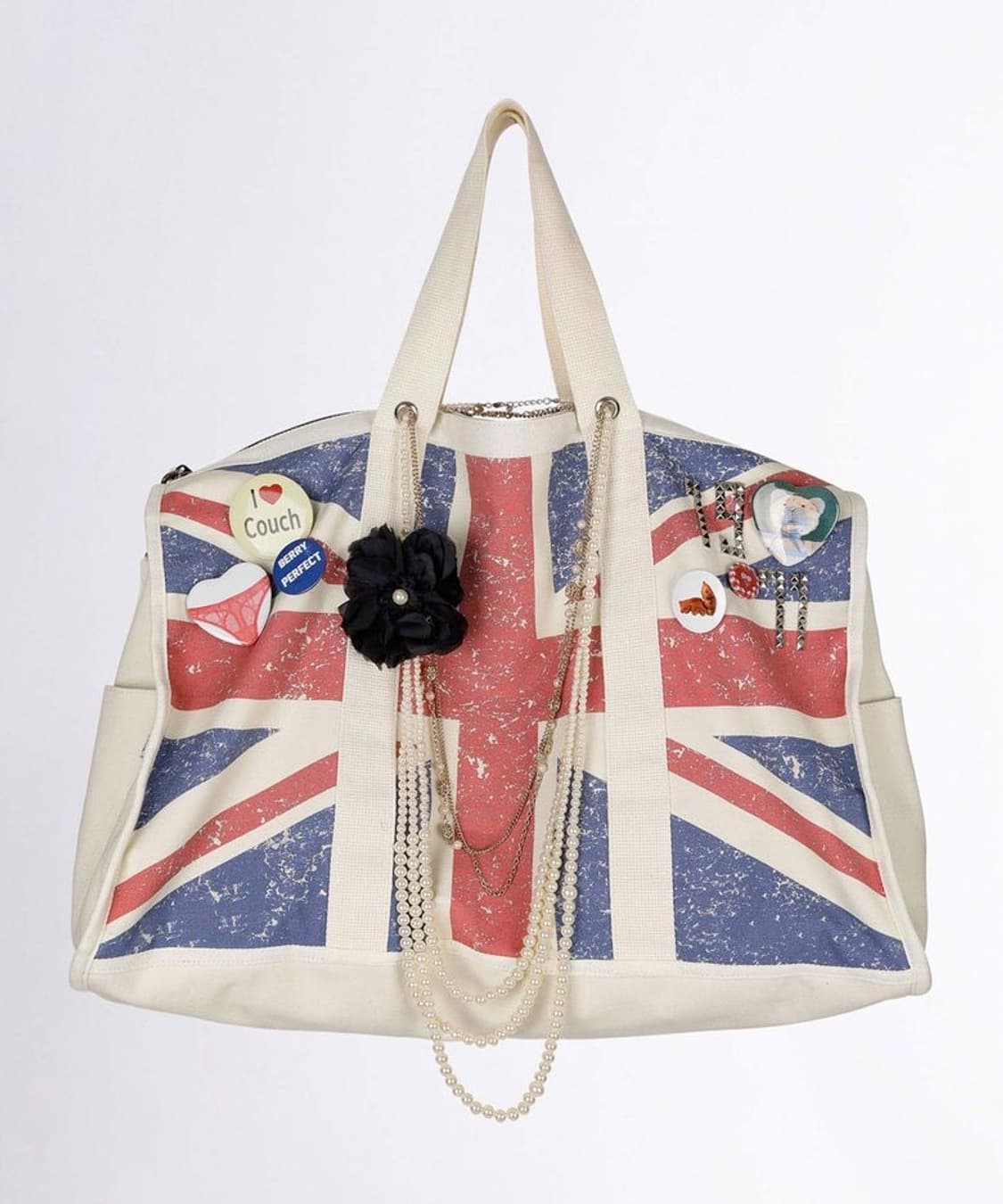 스컬프터 Naughty Girl Tote Bag Union Jack 가방 상품이미지1