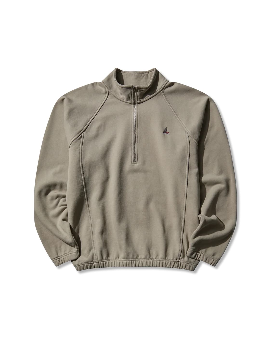 [M,L,XL]로아 하이킹 25fw Logo 490gsm 하프집업/그레이 상품이미지6