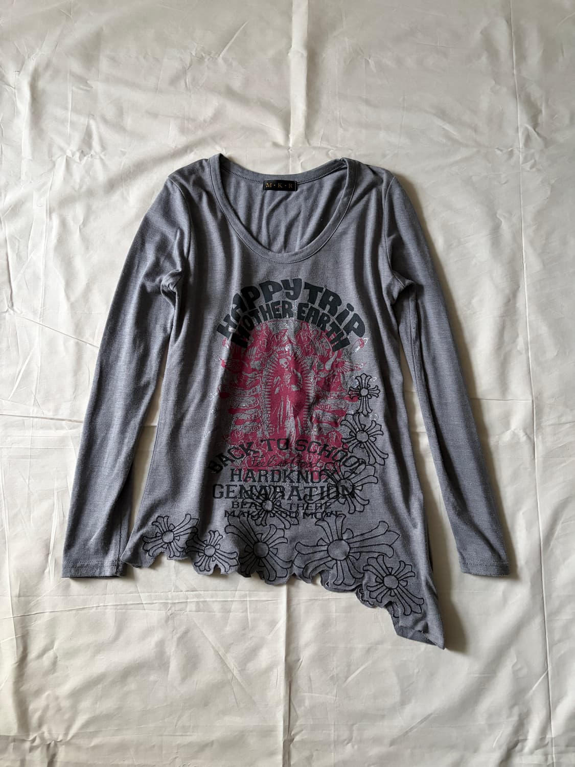 MKR cross unbalance top 상품이미지1