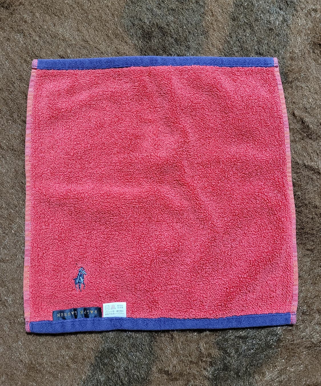 폴로 랄프로렌 남녀공용 타올소재 중형 손수건 또는 소형 타올(30*30) 상품이미지2