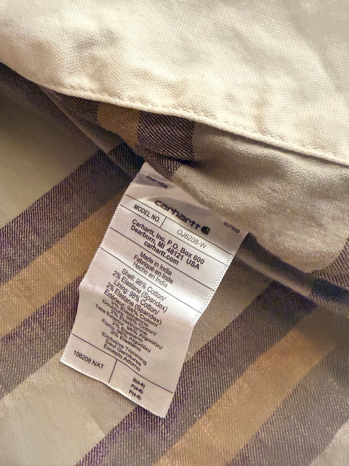 칼하트 디트로이드 여성 자켓 S 루즈핏 상품이미지6