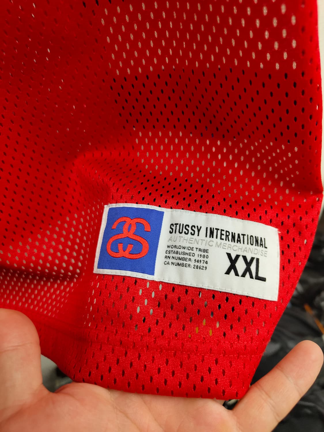 XXL) 스투시 스윙맨 바스켓볼 져지 팝니다 상품이미지4
