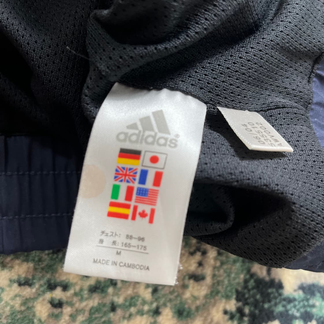 00s Adidas 아디다스 올드스쿨 집업 베스트(M) 상품이미지4