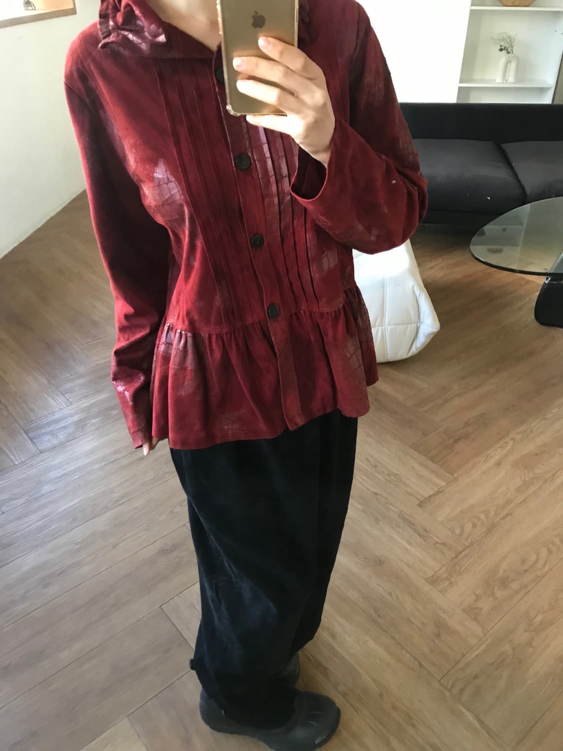 vintage frill blouse 상품이미지2