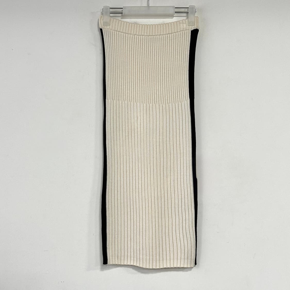 조셉 배색 골지 니트 스커트 상품이미지1