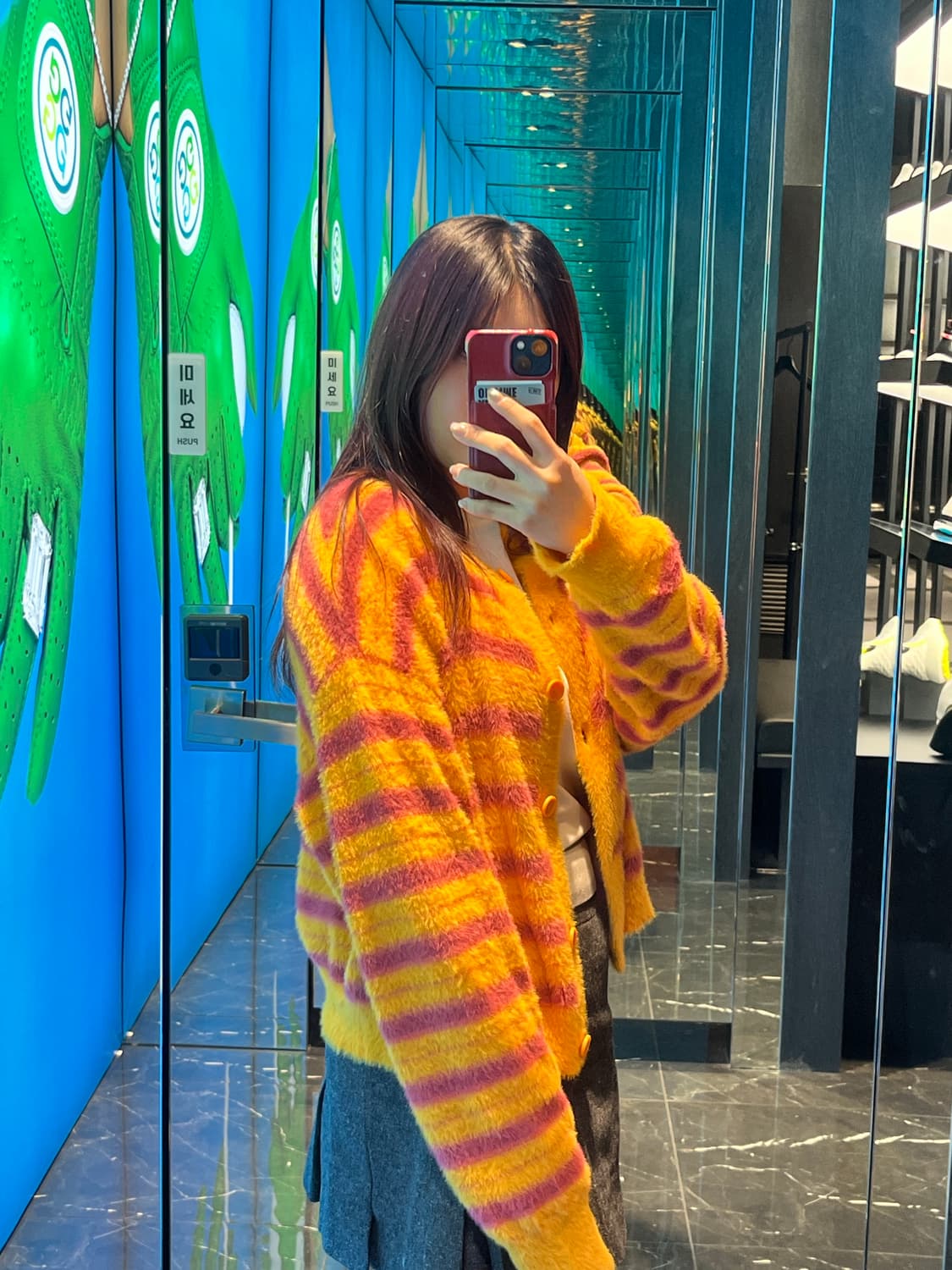 리바이스 레인보우샤베트 가디건 상품이미지2