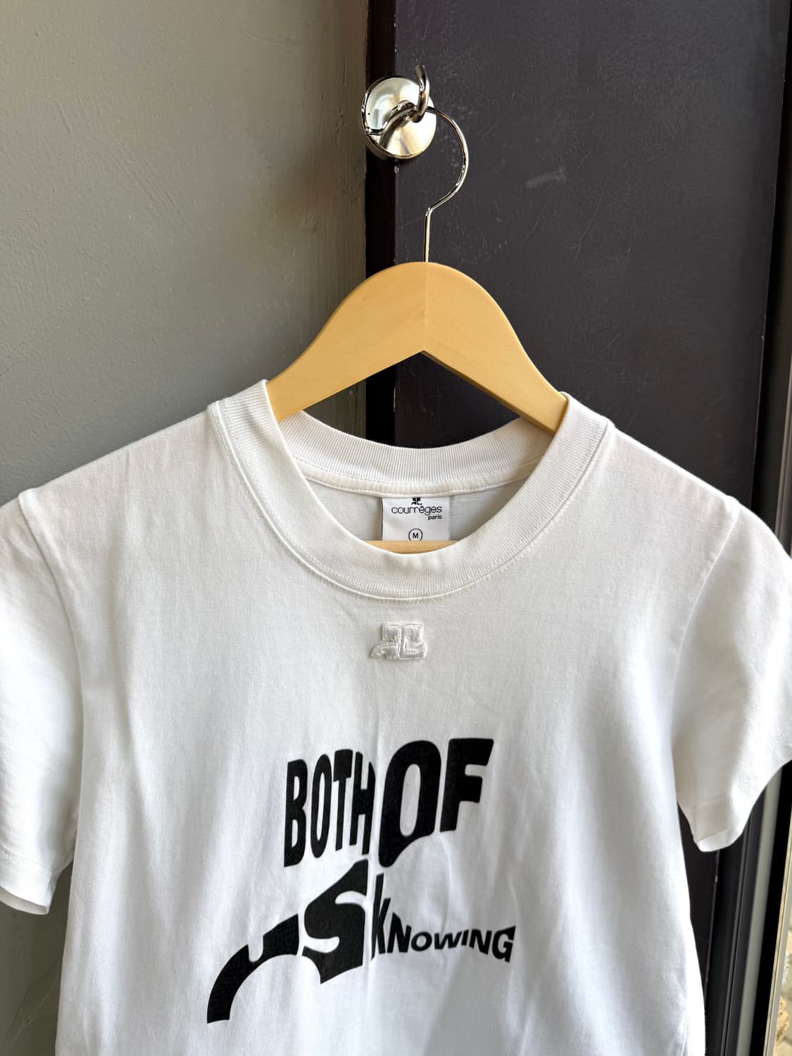 M/ 꾸레쥬 보스 어스 노잉 라운드 반팔 상품이미지3