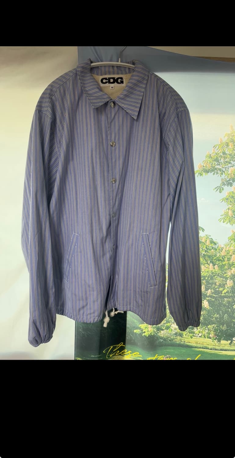 CDG 스트라이프 코치자켓 지디 상품이미지1