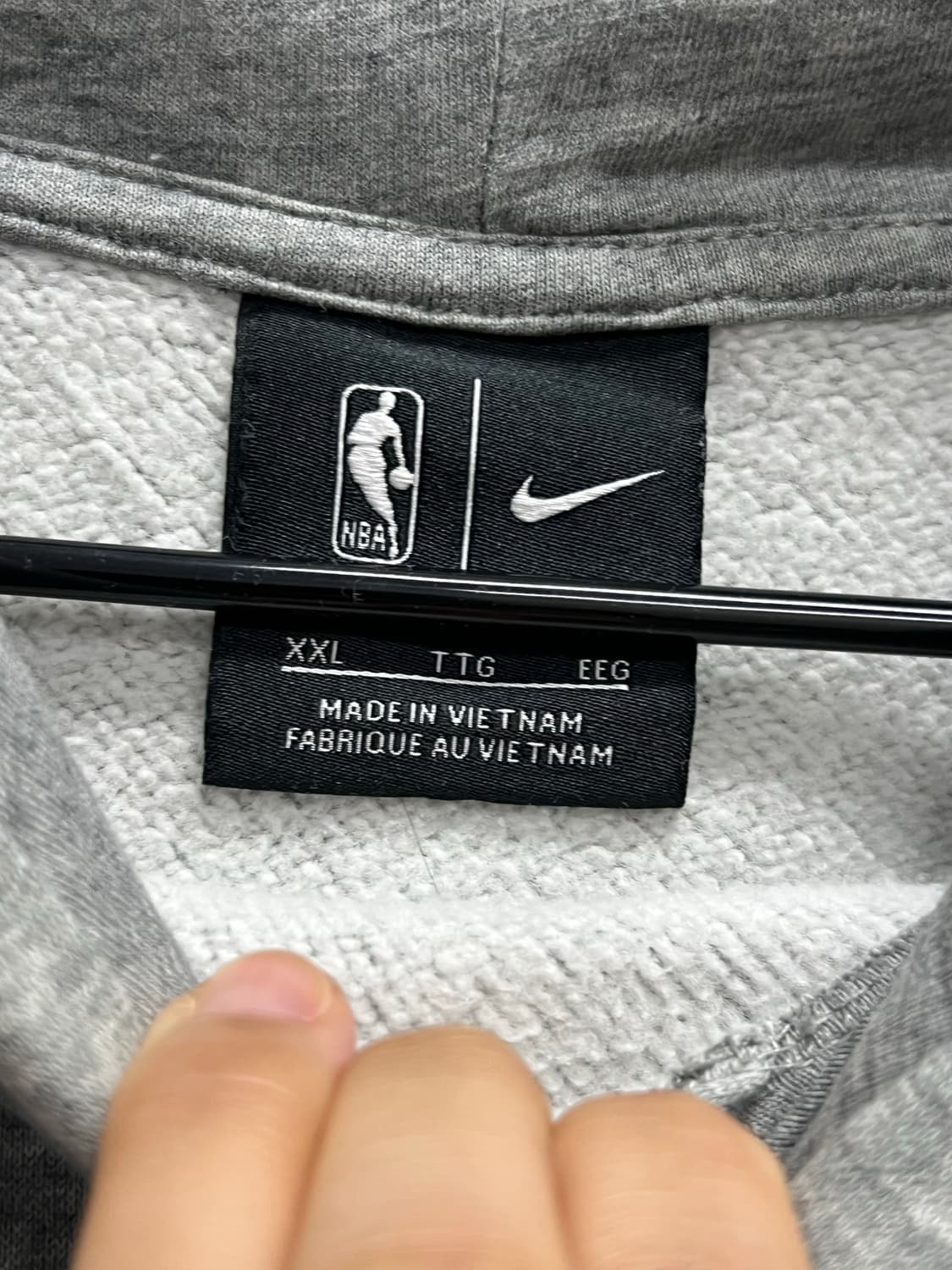 나이키 NBA 후드 티 그레이 상품이미지4