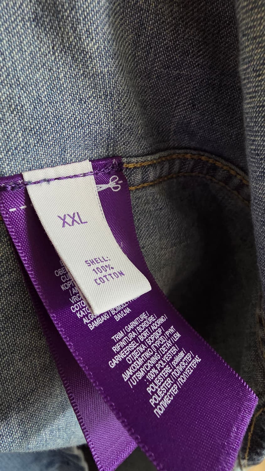 폴로 랄프로렌 퍼플라벨 데님 웨스턴 셔츠 상품이미지4