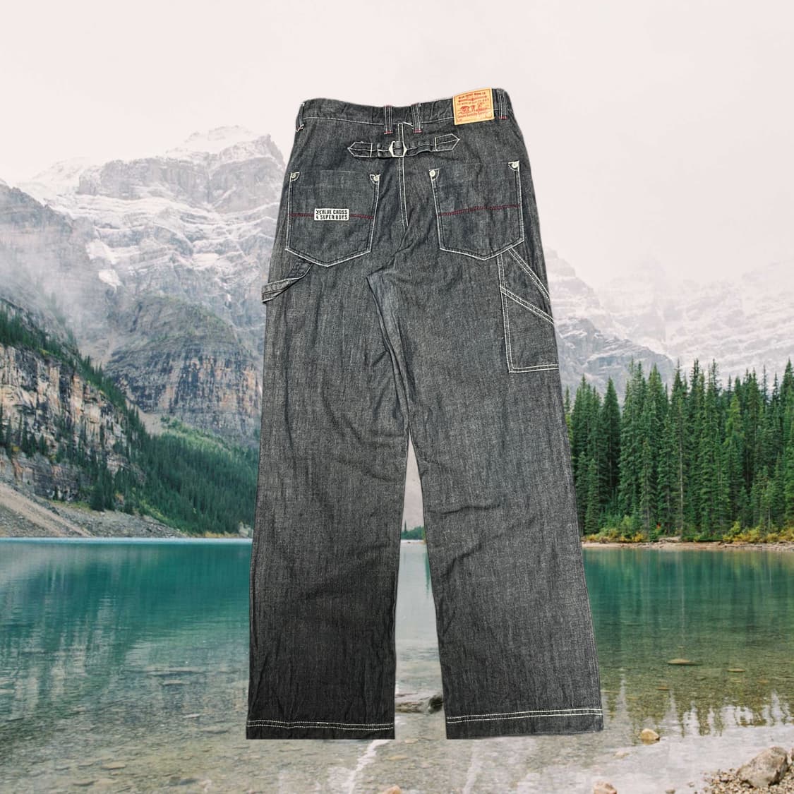 VTG 진청 카펜터 데님 팬츠 상품이미지1