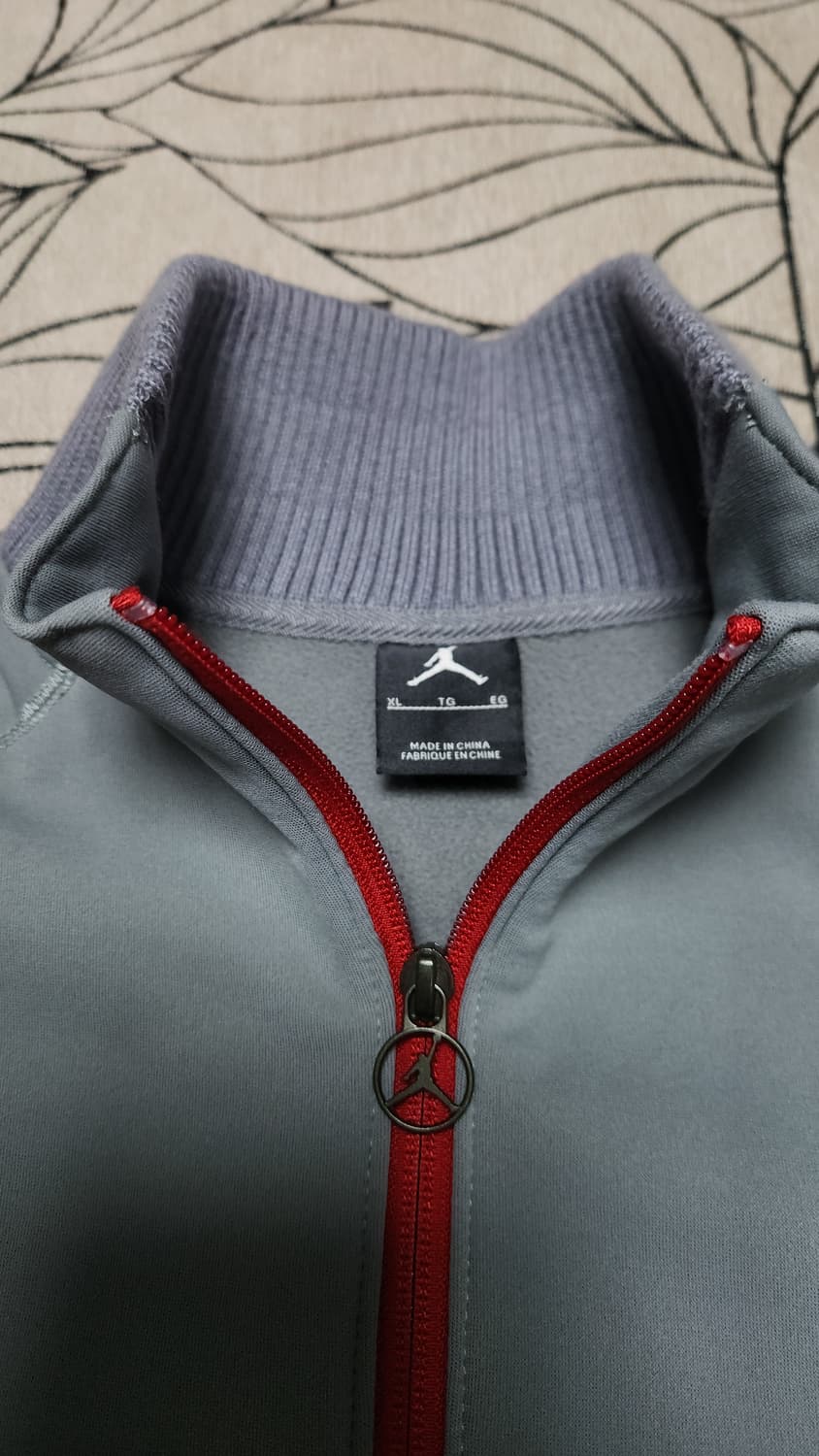 조던 폴리 그레이 투웨이 풀집업 트랙탑 XL 상품이미지4