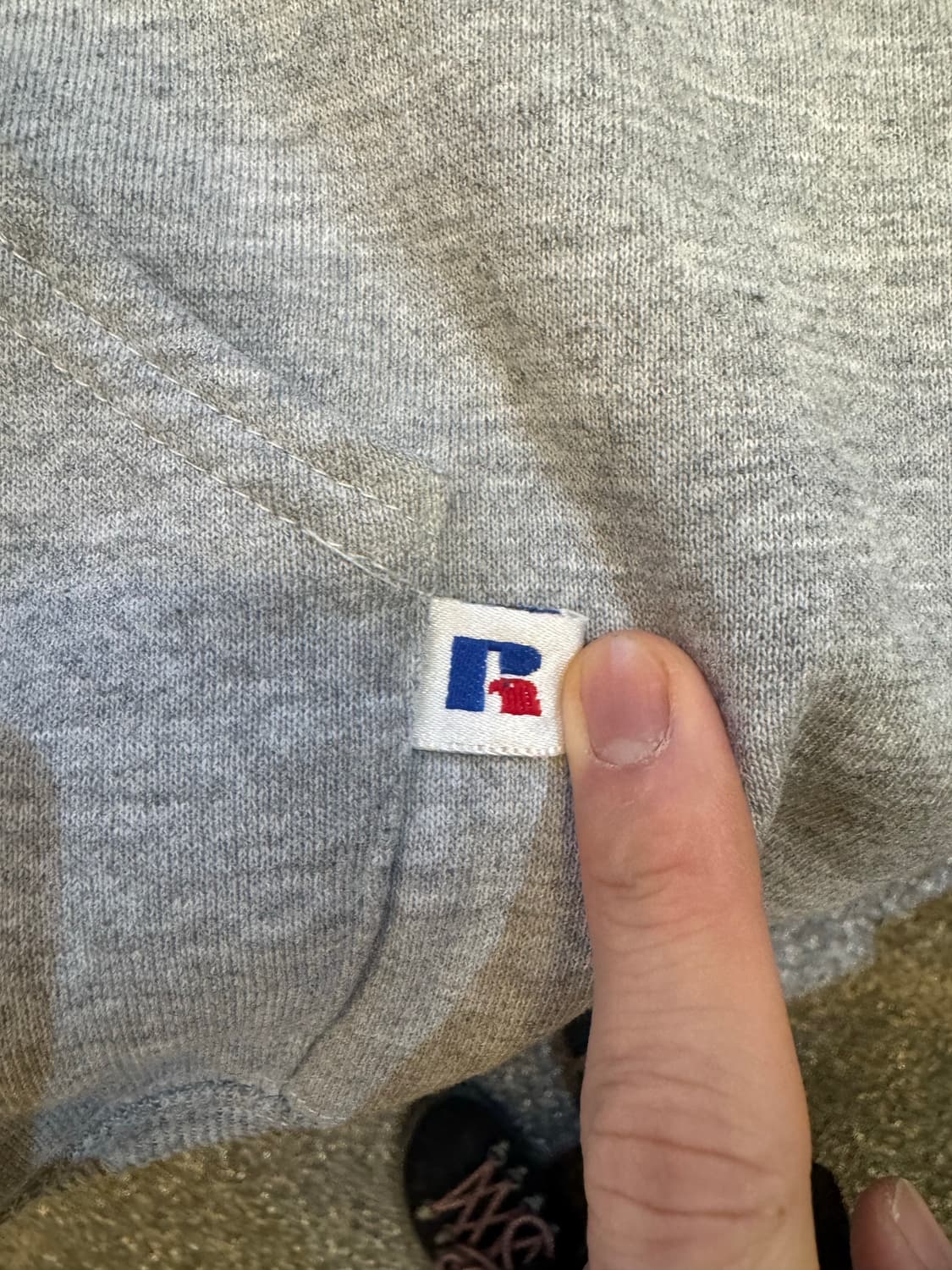 러셀 그레이 후드 (xl) made in usa 상품이미지2