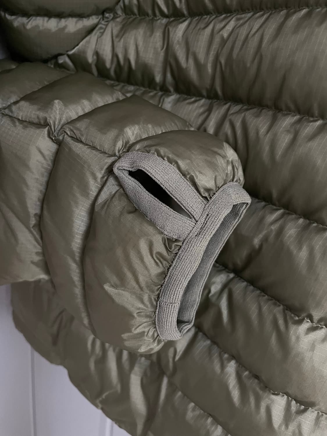 실착2회,오염X)노스페이스화이트라벨 벤투스 온 자켓 라이트 카키 95 상품이미지6