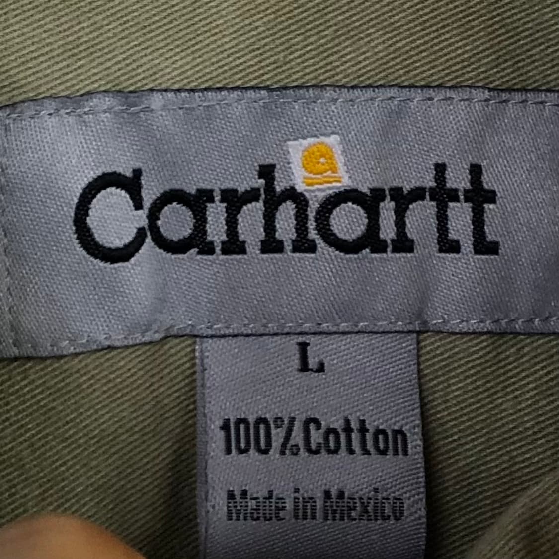 XL 칼하트 워크 셔츠 상품이미지5