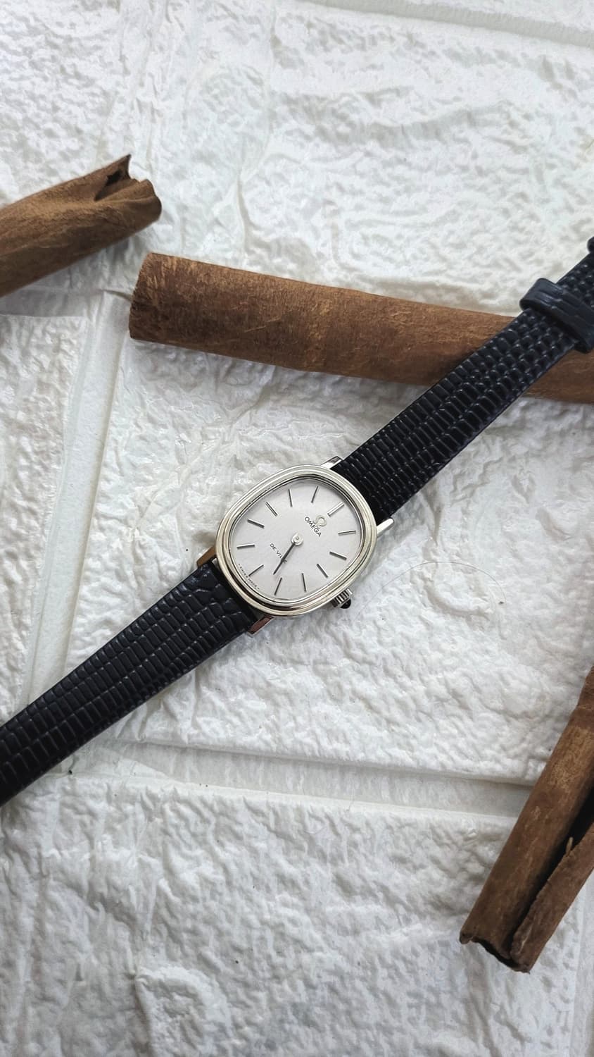 정품 오메가 드빌 엘립스 수동 시계 이청아 오메가 드빌시계 정품 박스포함 상품이미지3