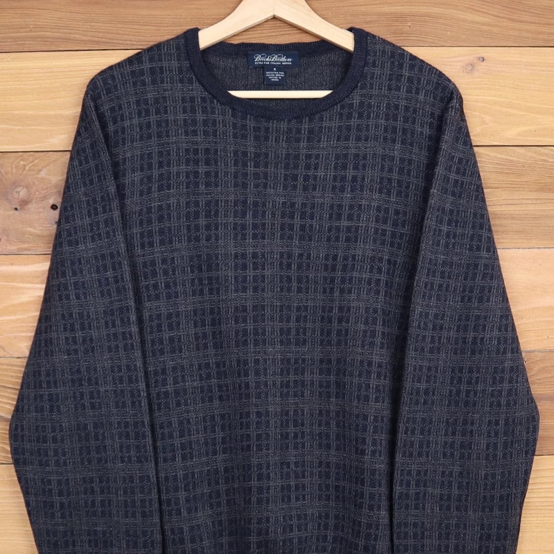 브룩스브라더스 체크 울 니트   상품이미지2