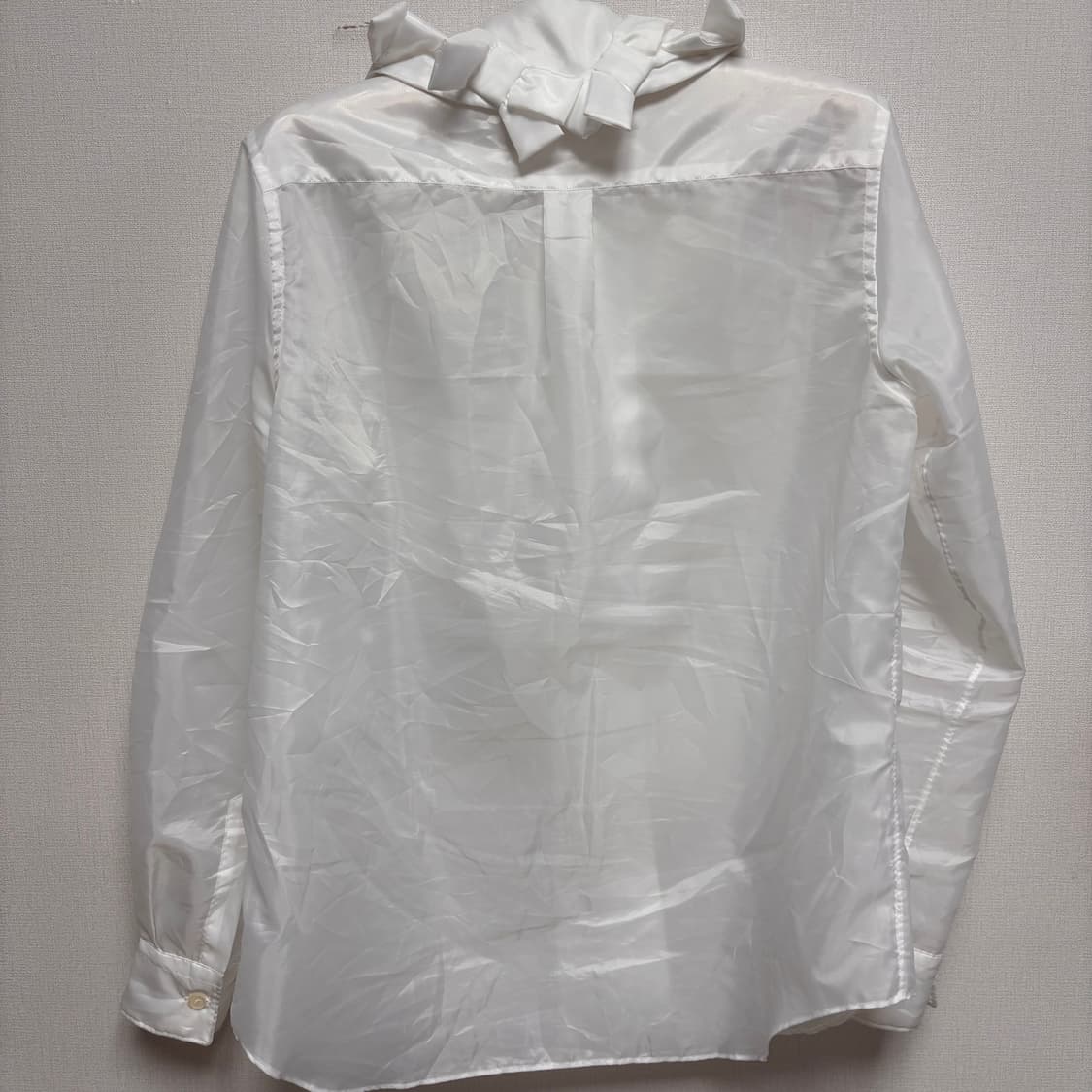 꼼데가르송 걸 25fw 리본 블라우스 상품이미지4