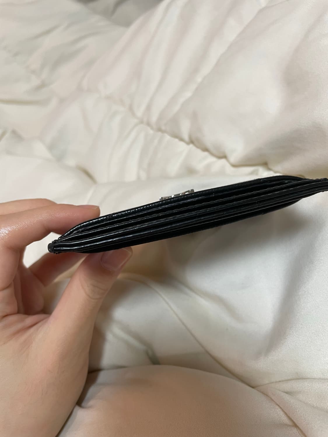 생로랑 카드지갑 은장 풀박스 (정품) 상품이미지8