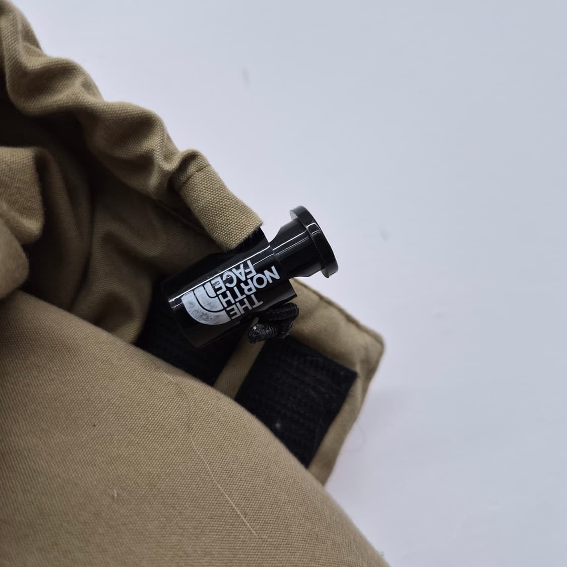 노스페이스 카키 오렌지 배색 패딩 점퍼 남성 S 상품이미지7