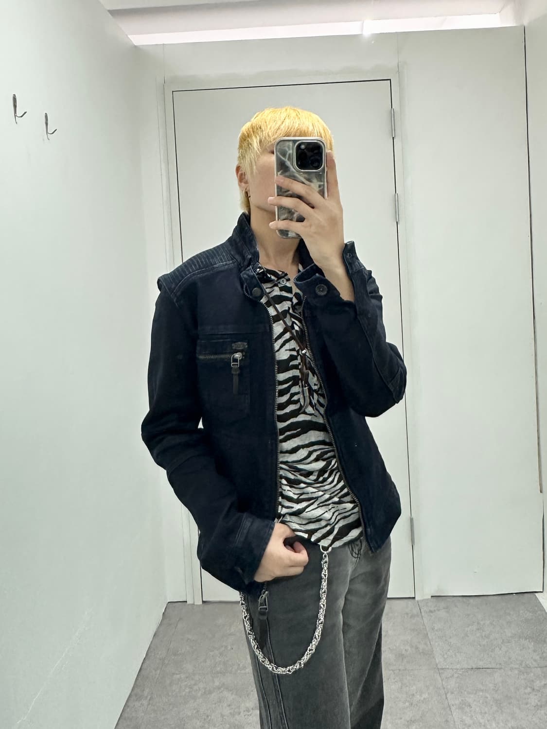 BUCKAROO indigo biker jacket 상품이미지7