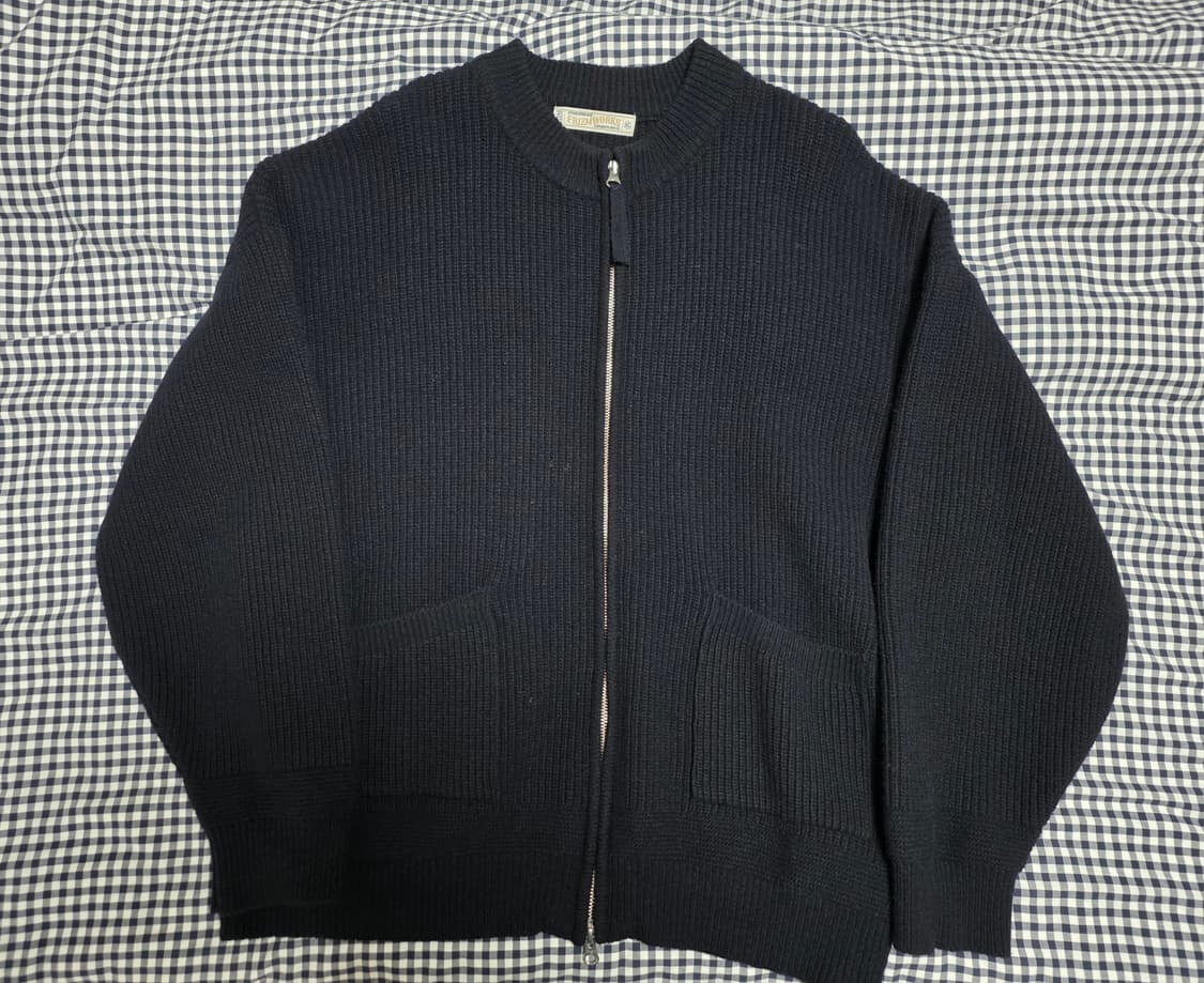 프리즘웍스 울덱 집업 가디건 상품이미지1