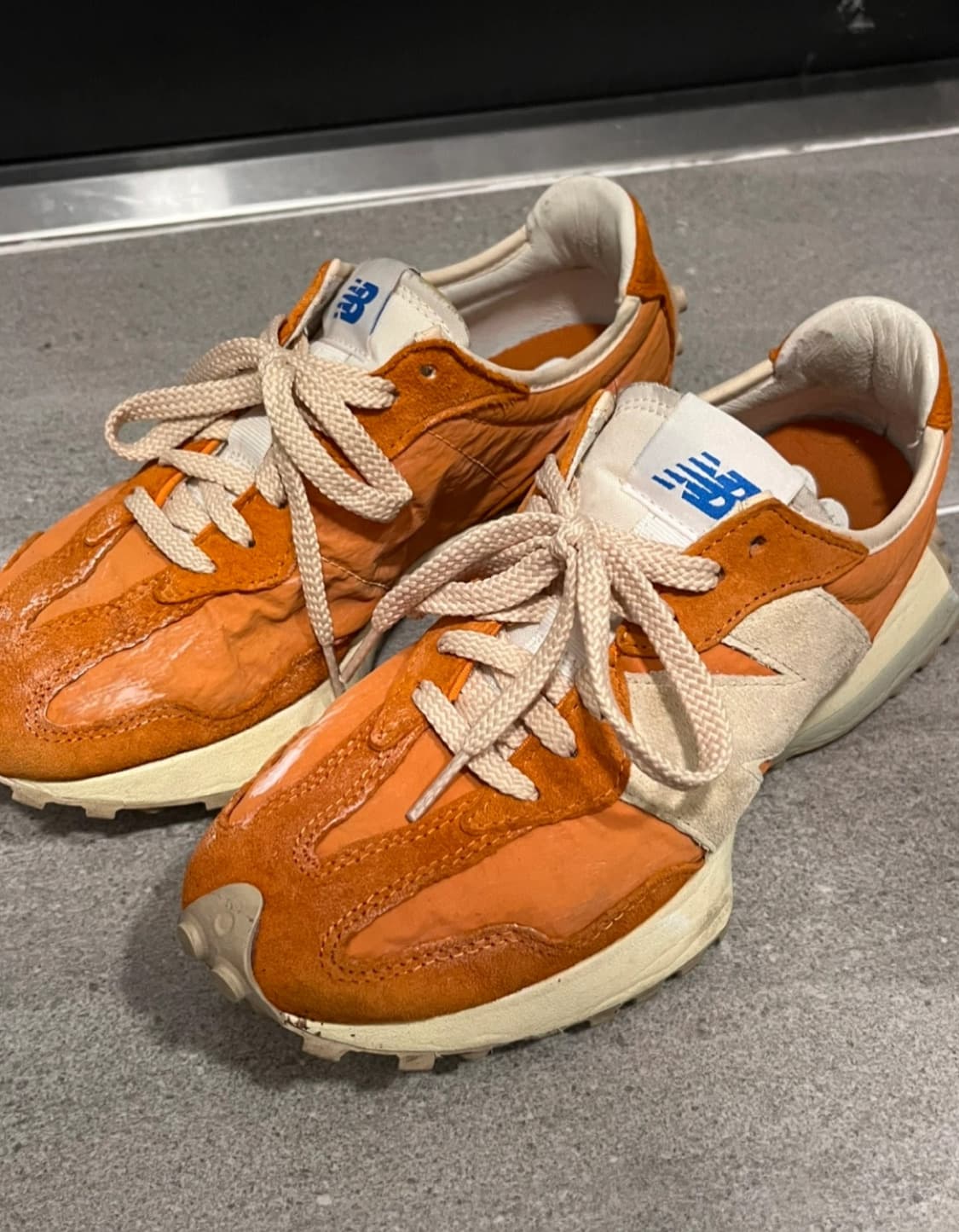 뉴발란스 327 빈티지 럭스 오렌지 245 상품이미지2