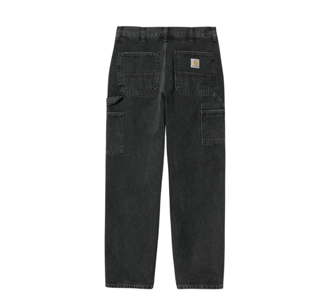 칼하트 WIP 스미스 데님 싱글니 팬츠 블랙 스톤 워시드 32x32 상품이미지2