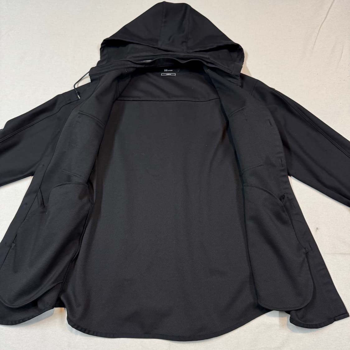 M) ZIO 송지오 버튼다운 오버핏 후드 셔츠 자켓 상품이미지4