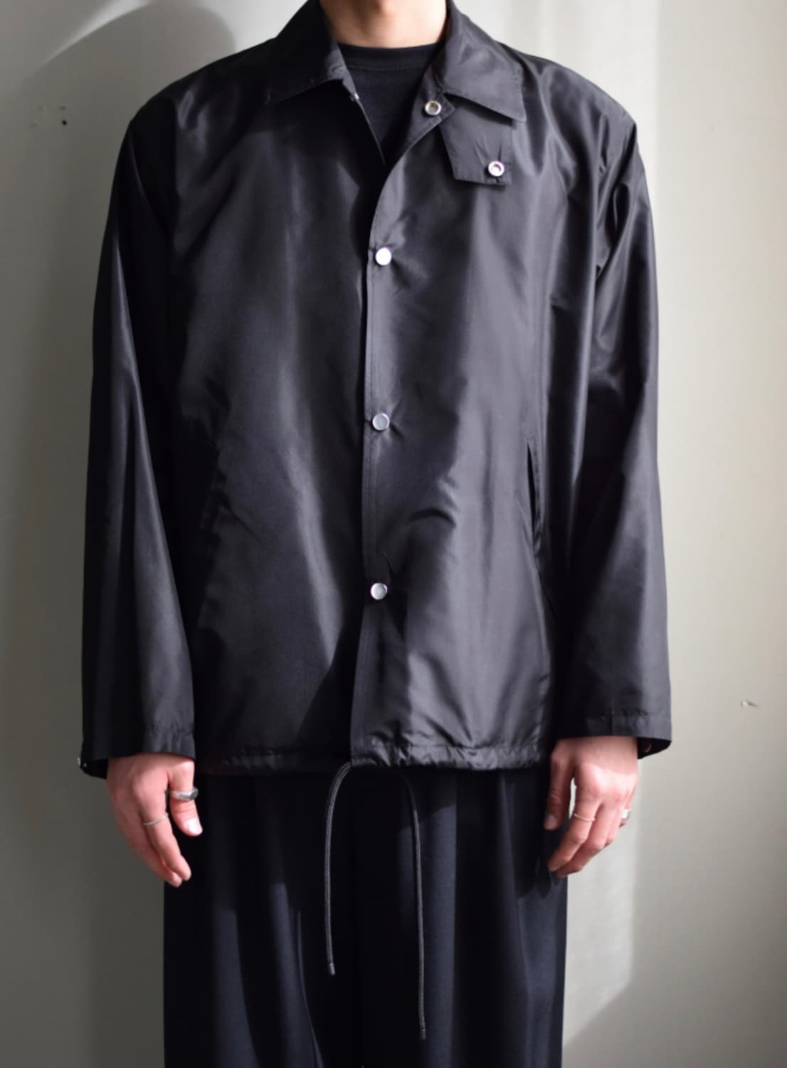 마카웨어 실크 타프타 코치자켓 상품이미지1