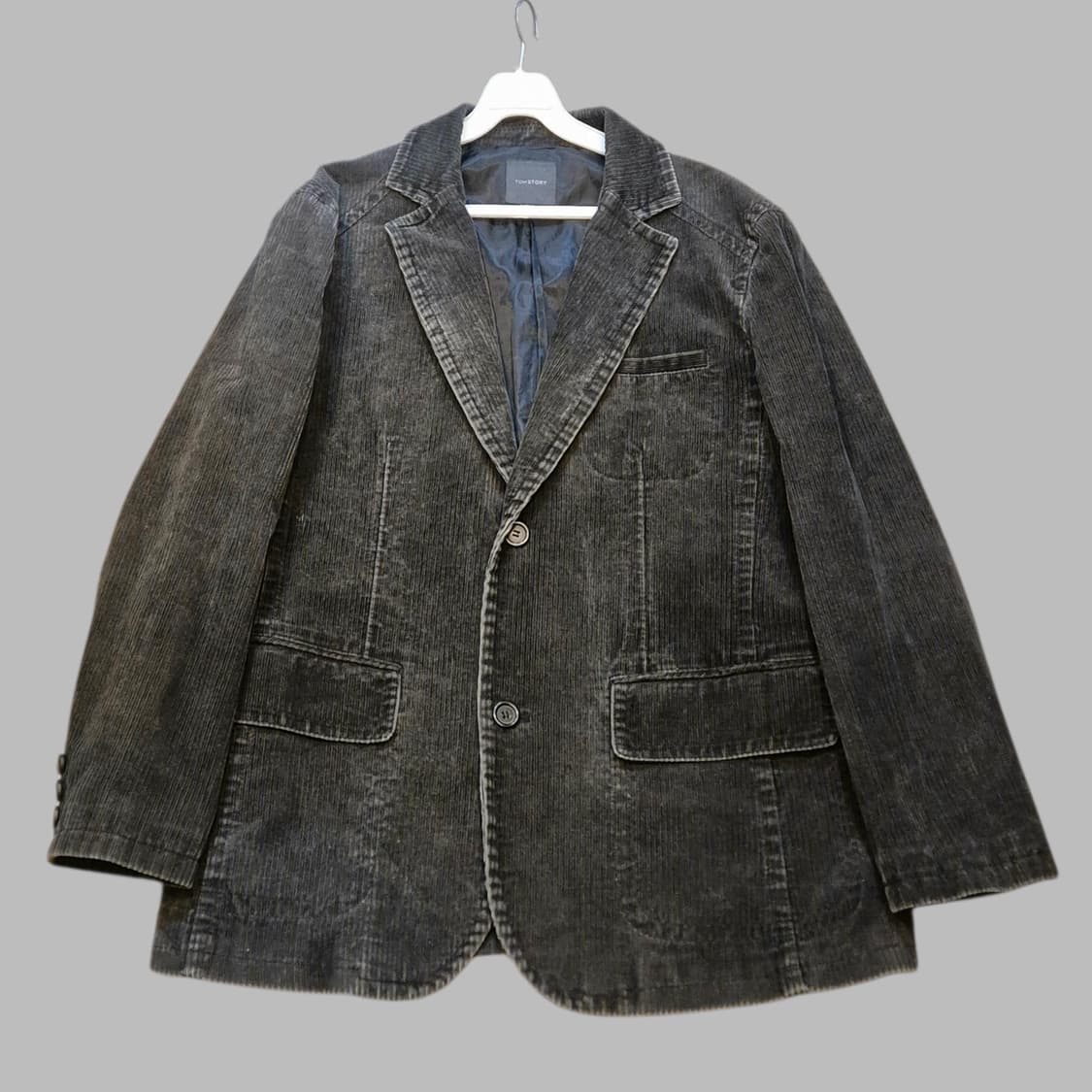 105(착샷잇음) 피그먼트워싱 코듀로이 블레이져  상품이미지1