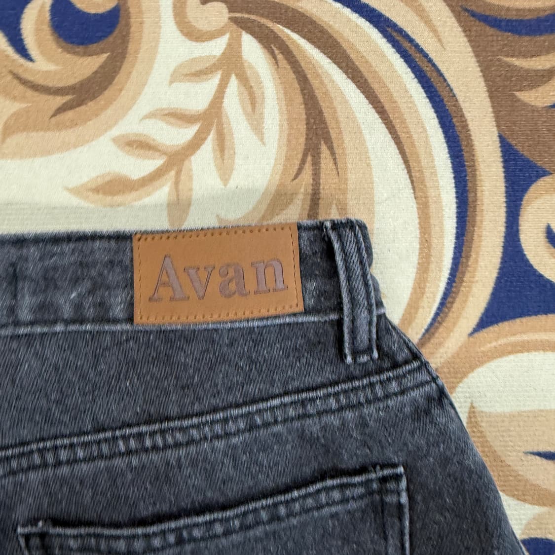 (S)어반 드레스 Avan dress 흑청 카고 데님 반바지 상품이미지6