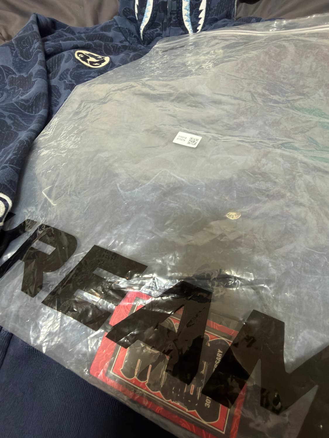 베이프 샤크 후드집업 상품이미지8