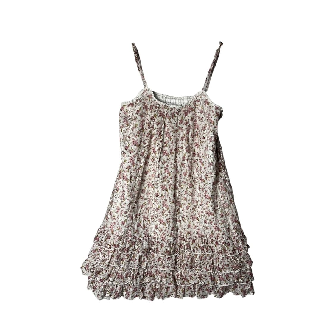 [LIZ LISA] 리즈리사 플로럴 프릴 끈 원피스 상품이미지1