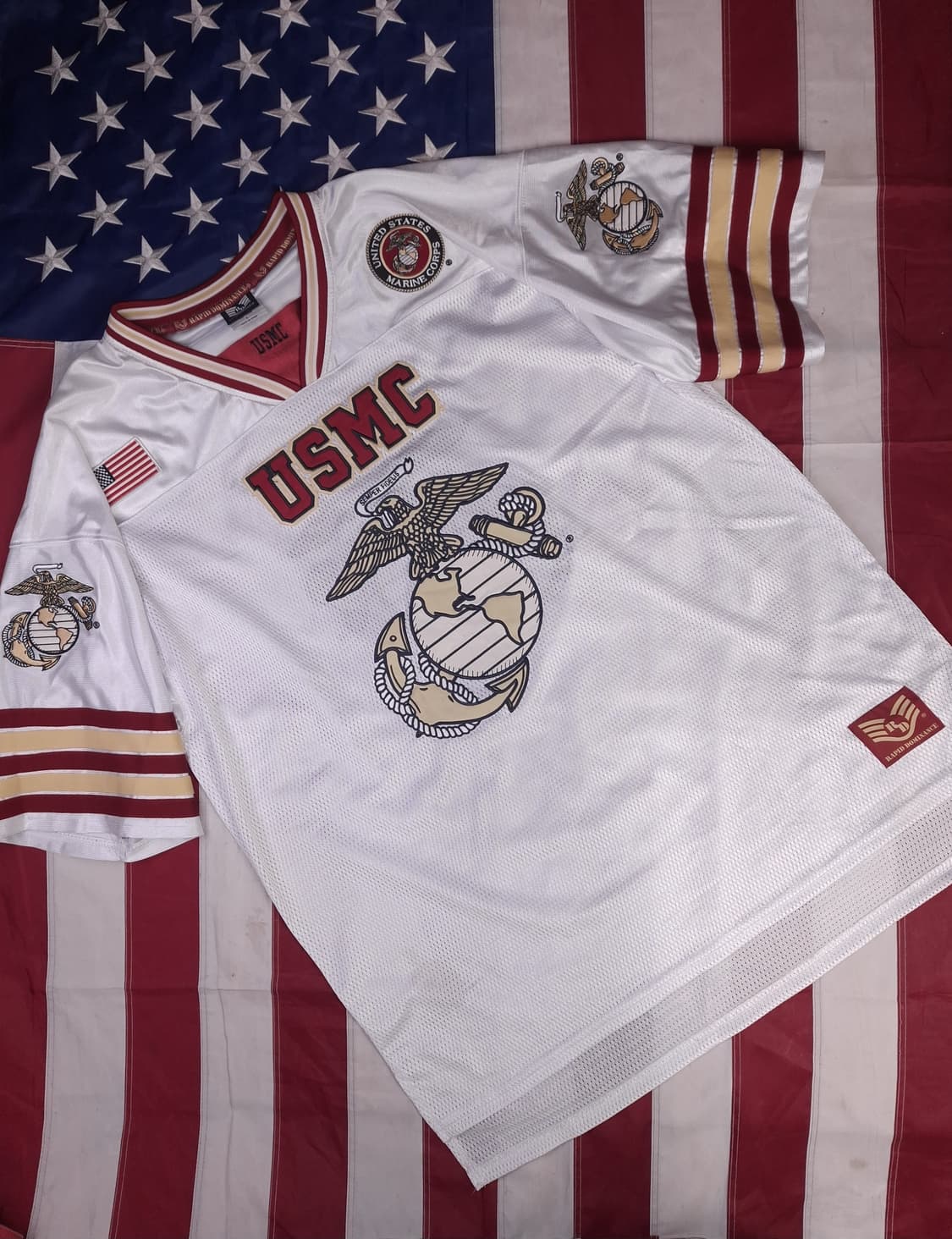 새제품급 오리지날 라파도 미해병대 미식축구져지 상품이미지1