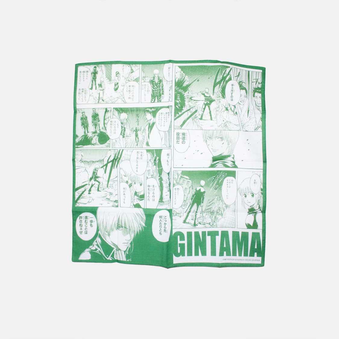 은혼 점프페스타 2012 오키타 소고 만화 명장면 손수건 패브릭 포스터 상품이미지1