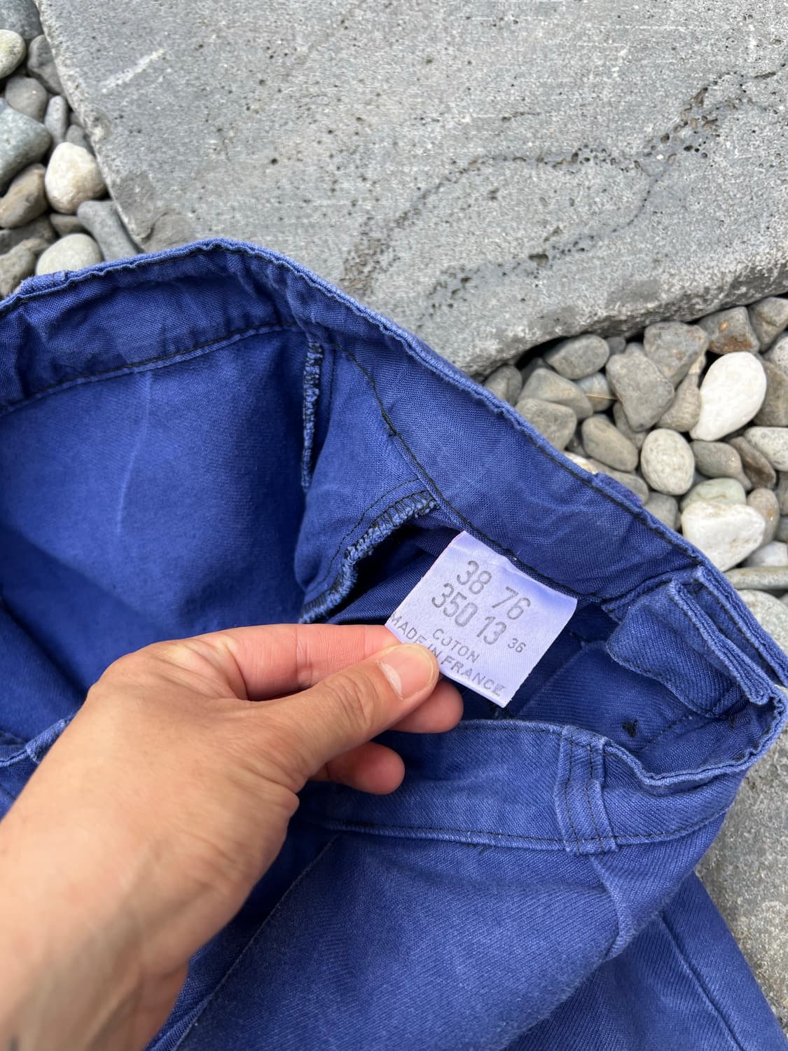 (30인치)OLD VINTAGE FADED BLUE 프렌치워크팬츠 상품이미지8