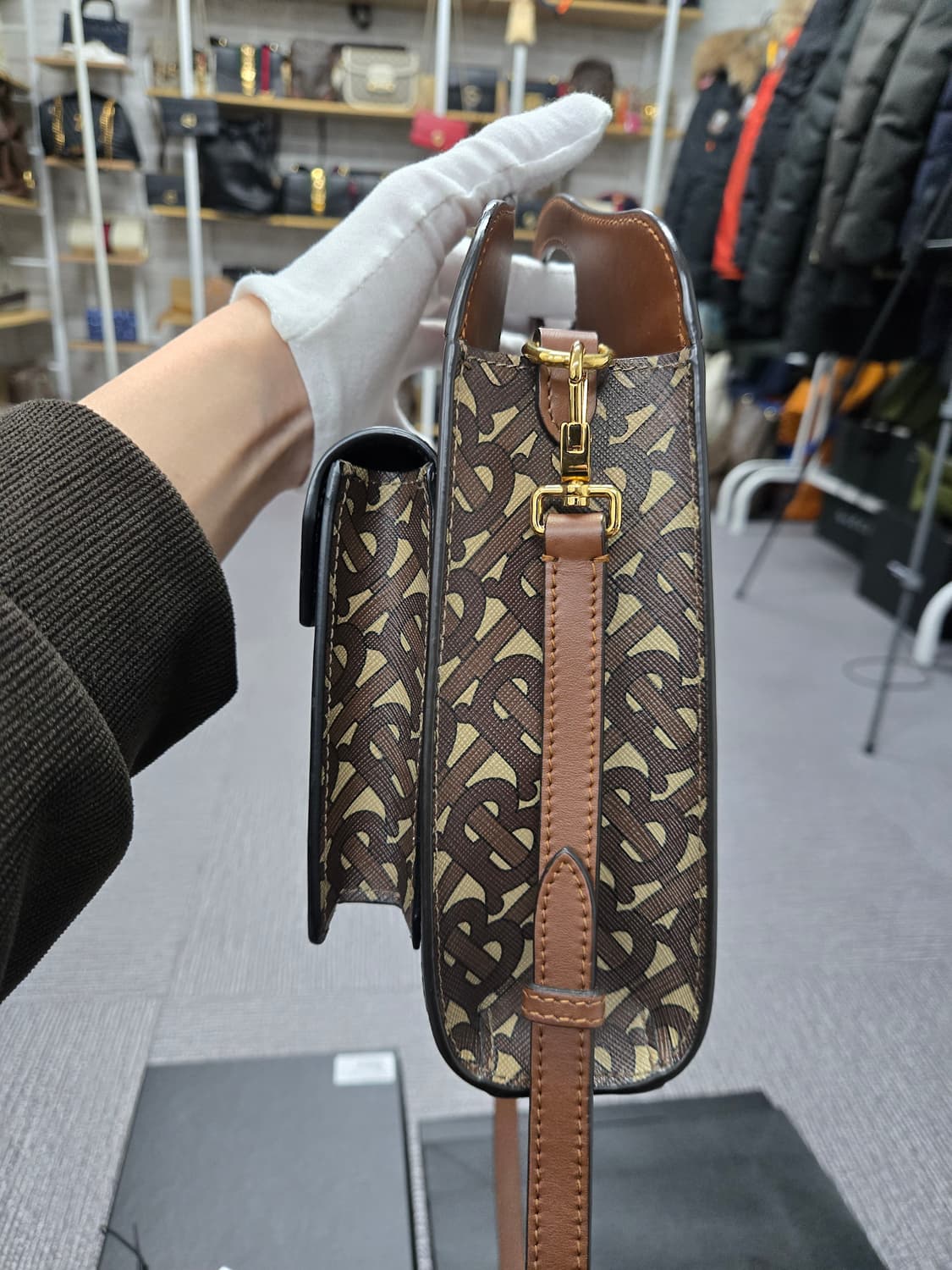 [특가][정품] 버버리 스프라이트 토트 숄더백 상품이미지5