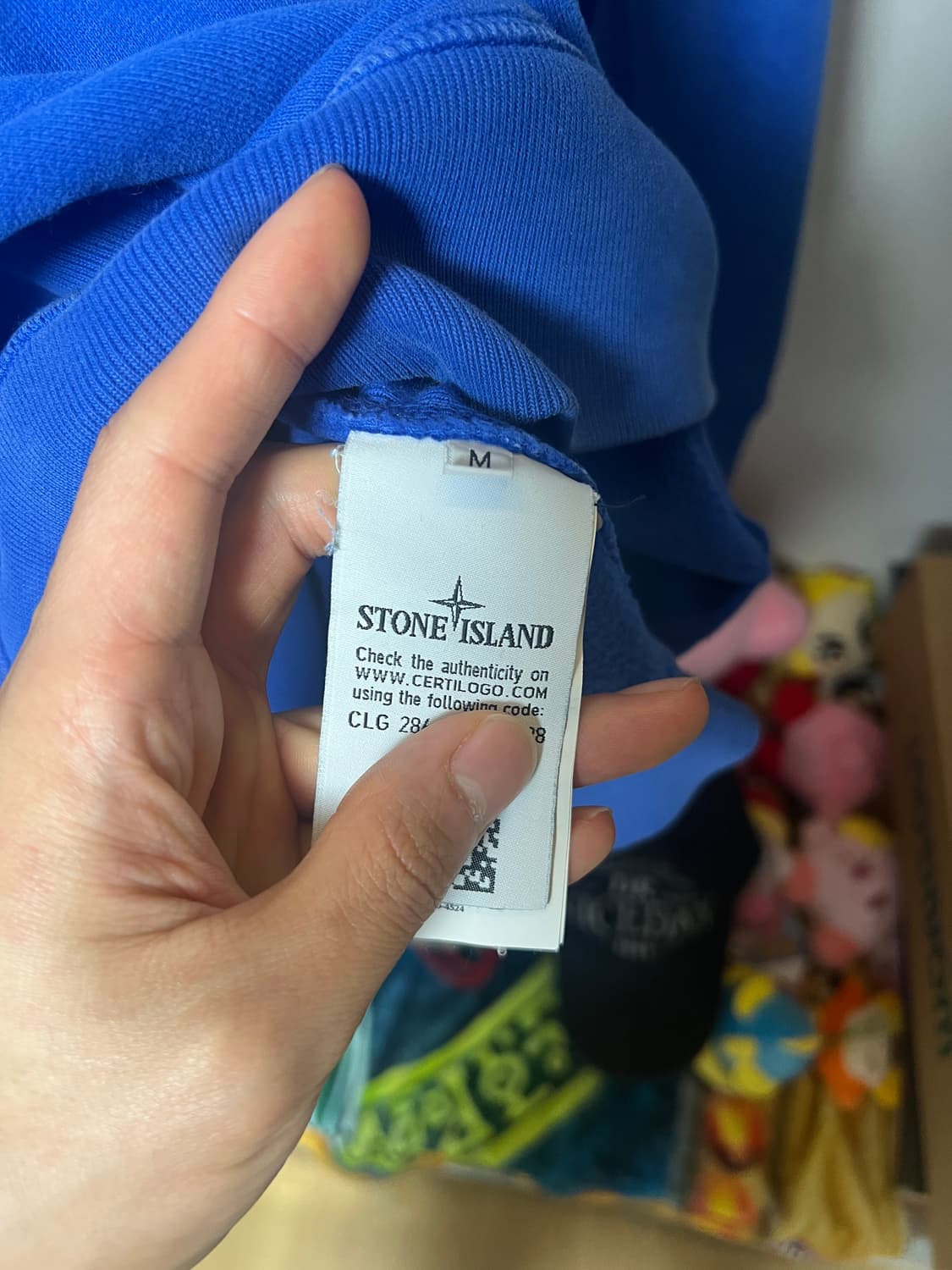 스톤아일랜드 하프집업 맨투맨 상품이미지6