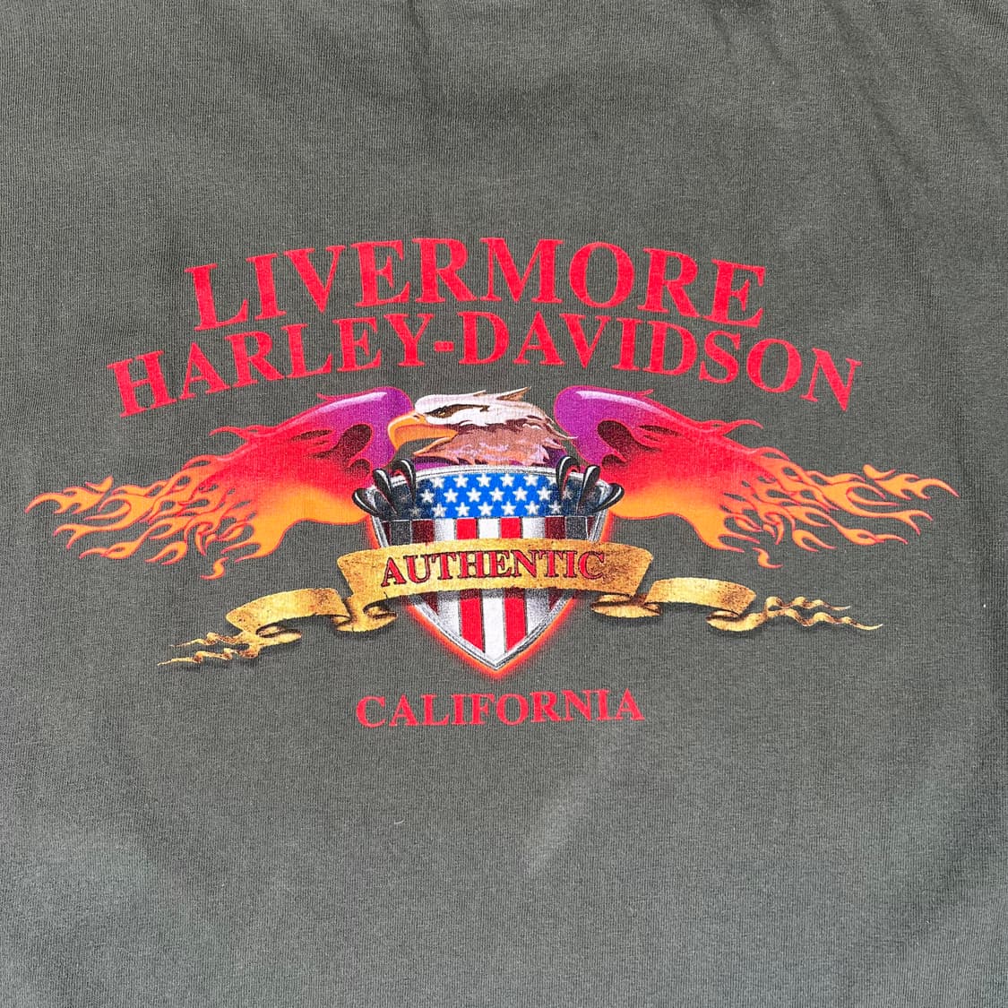 빈티지 할리데이비슨 The Original Afterburner 반팔티 상품이미지6