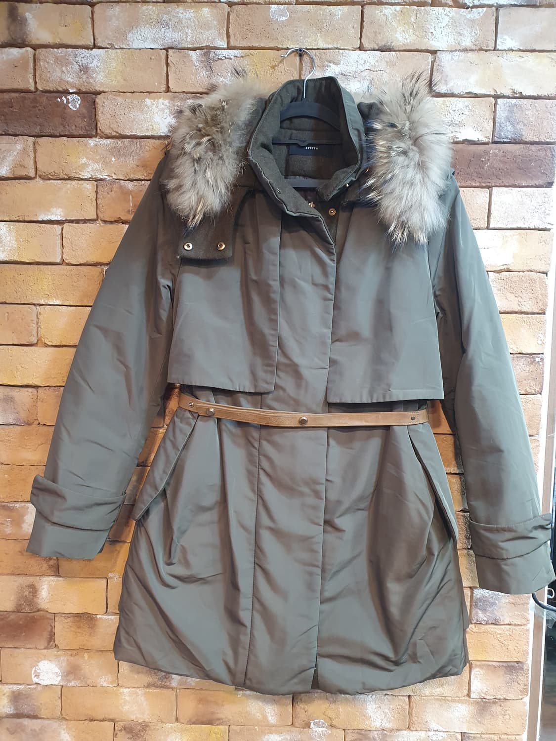 SYSTEM 라쿤털 패딩 코트 82-94-160 상품이미지1