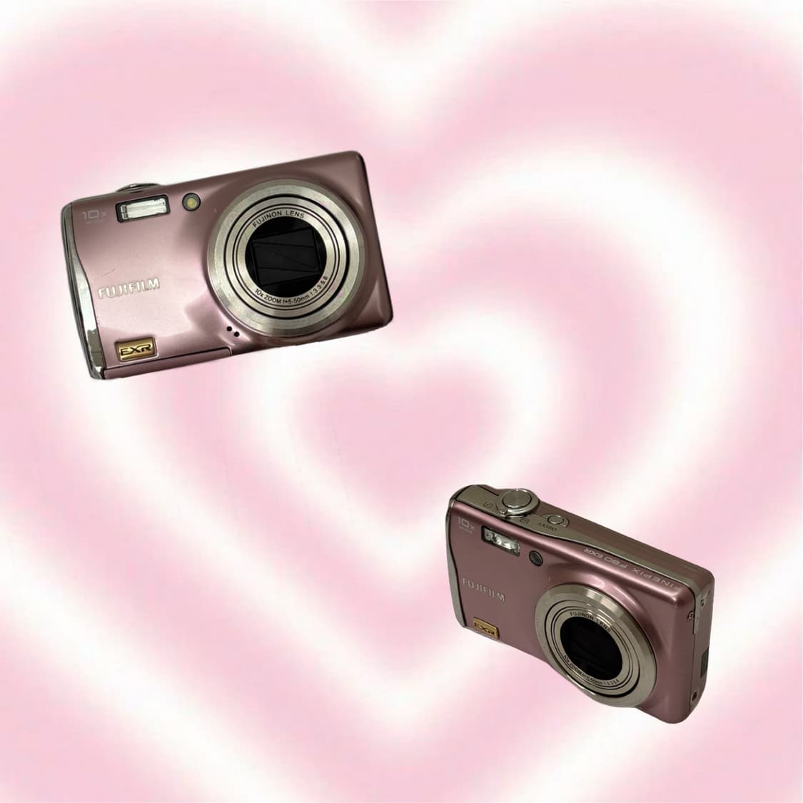 작례O)후지필름 파인픽스 f80exr 아일릿 디카 핑크 상품이미지1