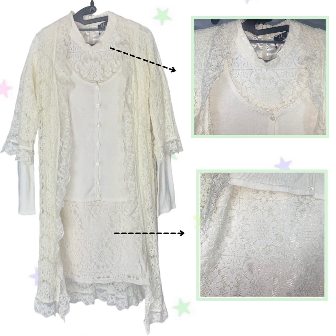 🍒키키의 레이스 페어리 set🍒 상품이미지2