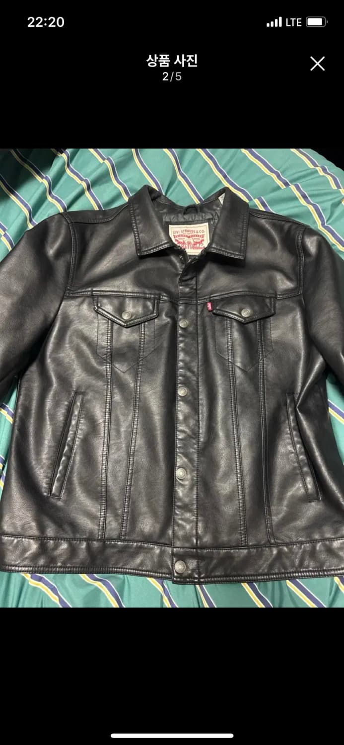 xl)리바이스 레더 트러커 상품이미지2