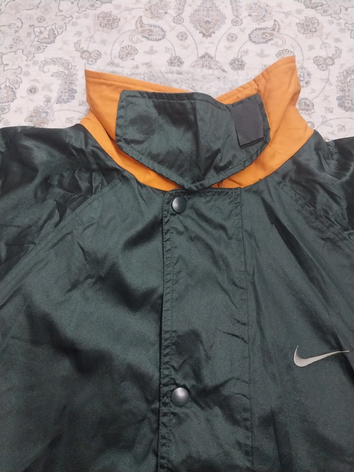 90s 올드스쿨 나이키 스우시 파카 (안쪽후리스) L 상품이미지2