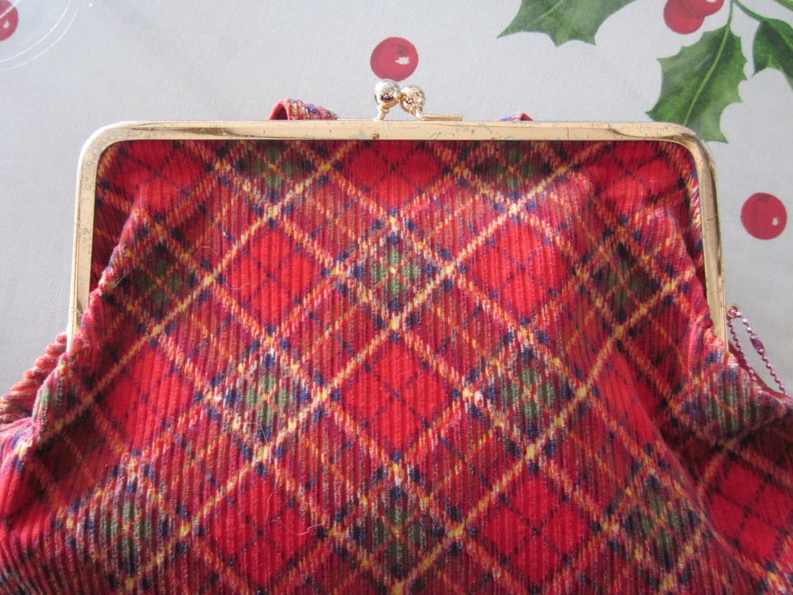 캐캐체 가마구치 체크 백팩 상품이미지2