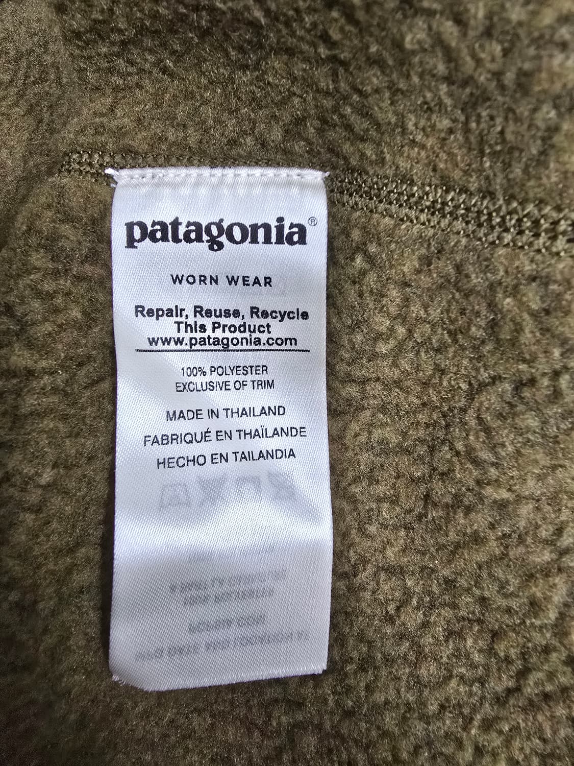 파타고니아 베터 집업 플리스 풀오버 M 상품이미지5
