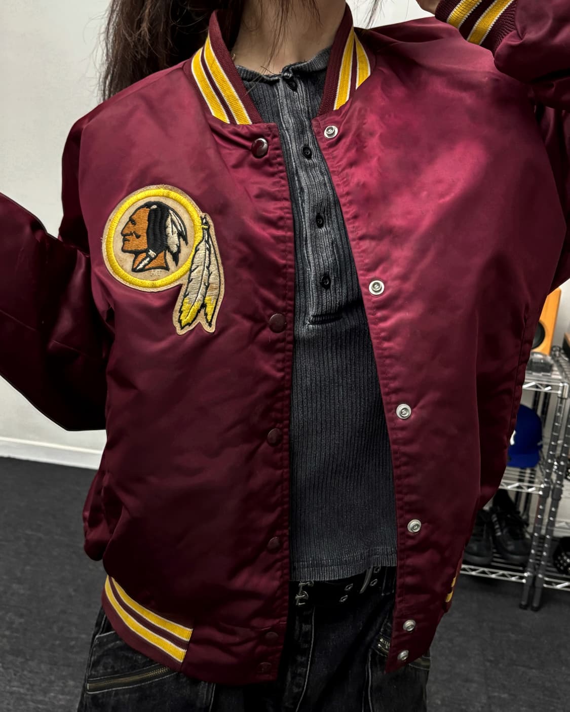 올드 빈티지 아메리칸 바시티 자켓 상품이미지2