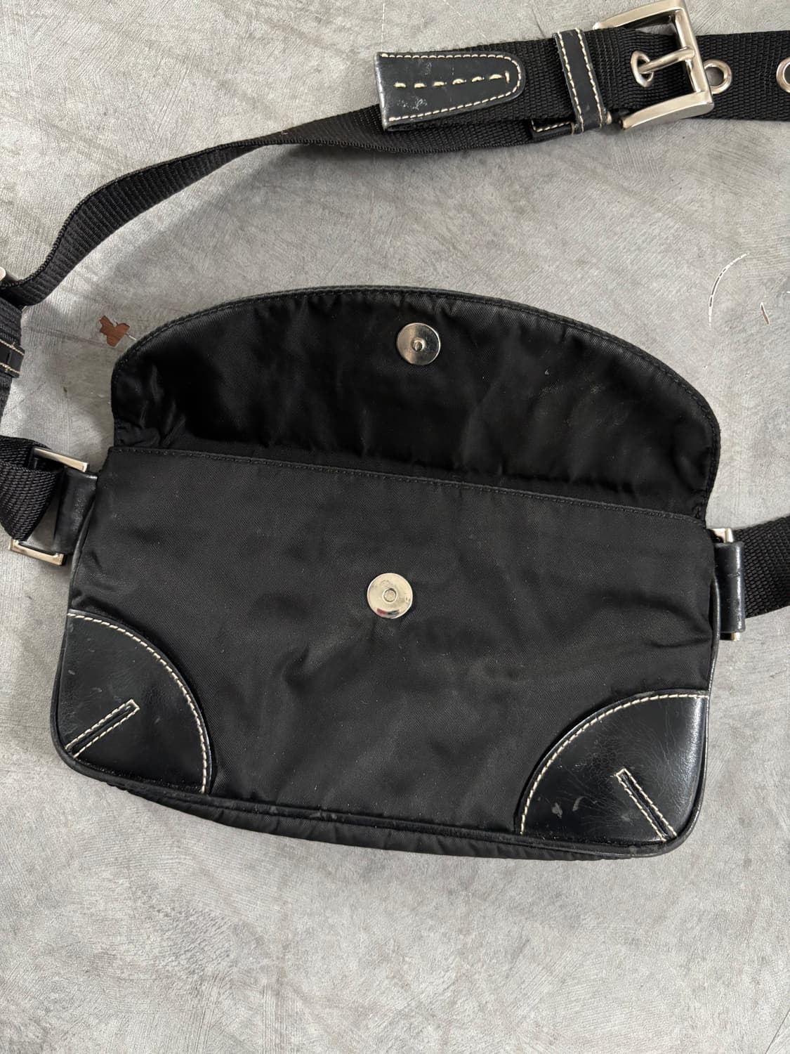 Prada 프라다 포코노 나일론 웨이스트 백  상품이미지6